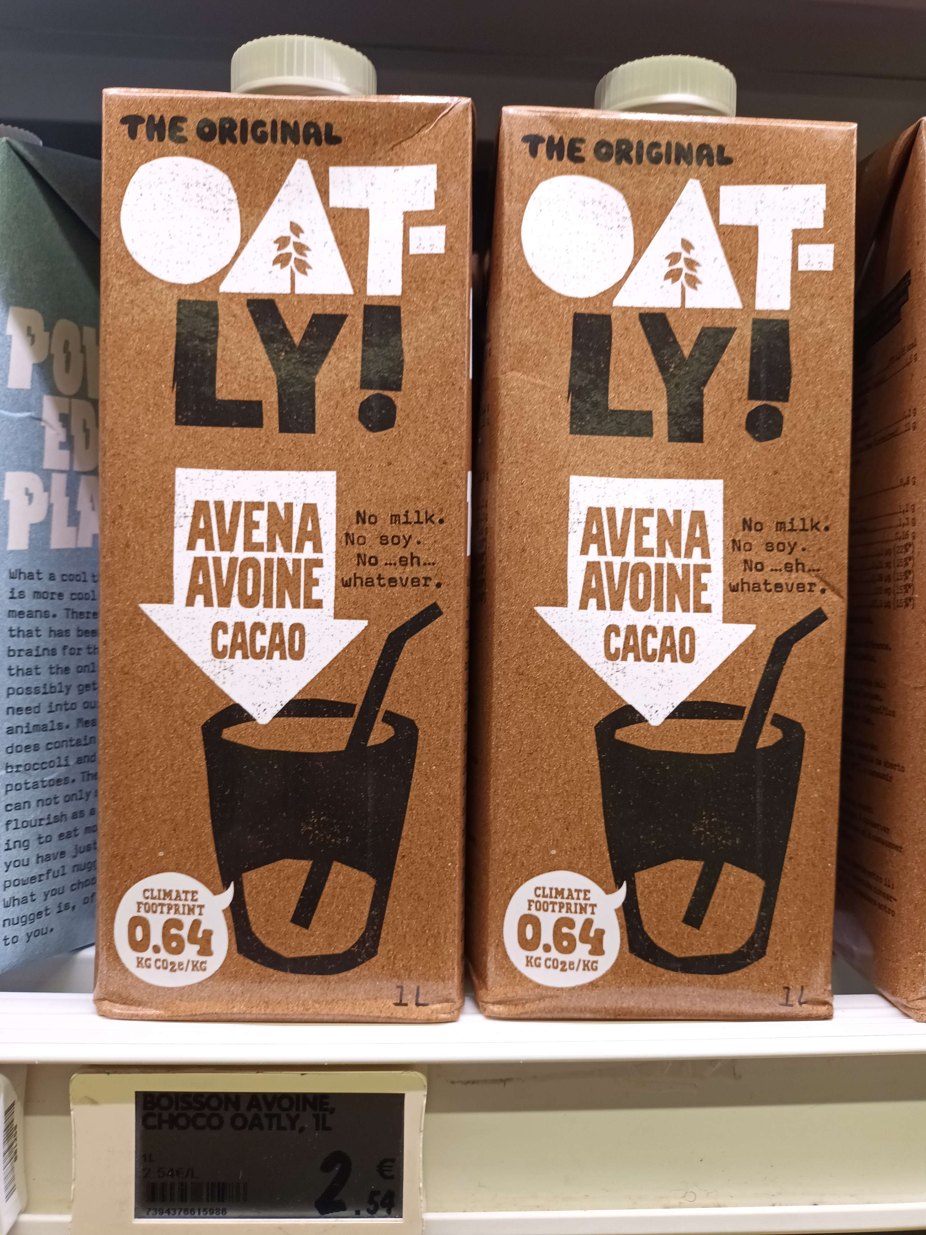 Oatly Packaging