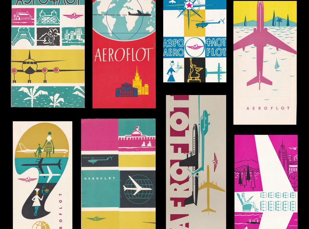 Aeroflot 1970 Brochures